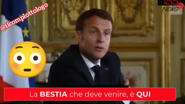 Ad Aprile 2020 Macron dice apertamente che la bestia sta per arrivare: tutto è alla luce del sole
