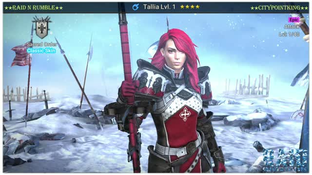 Raid Shadow Legends - Tallia - Classic Skin