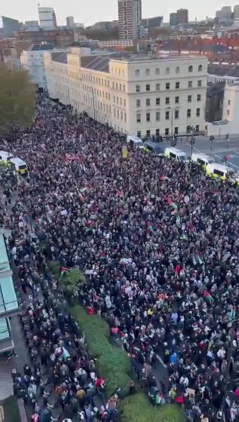 Die bisher womöglich größte Anti-Israel-Demo hat am 11. November in London stattgefunden