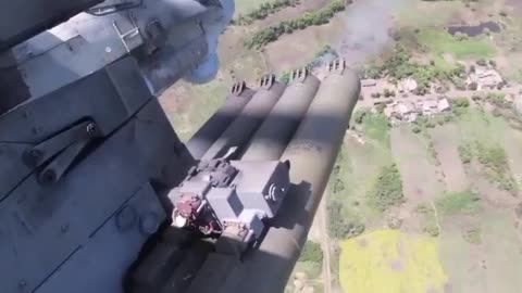 Russian Ka-52s attack the APU supply lines near Lisichansk