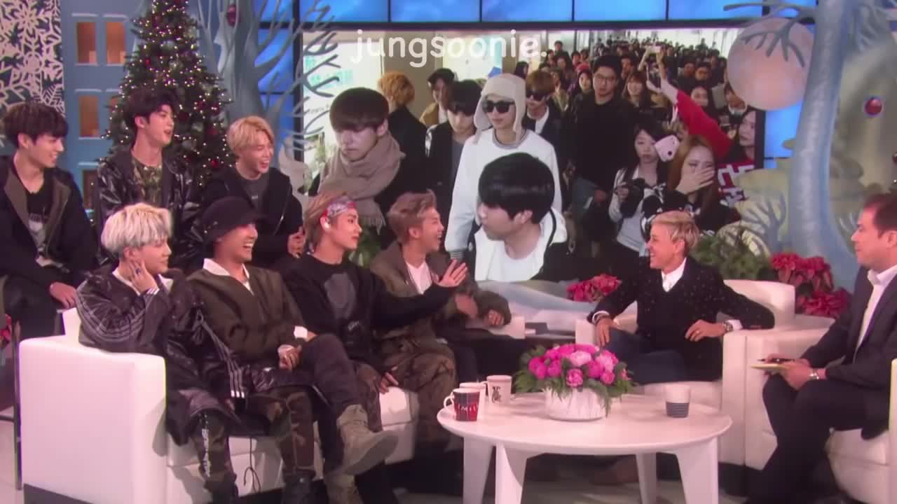 BTS kim taehyung being iconic in interviews