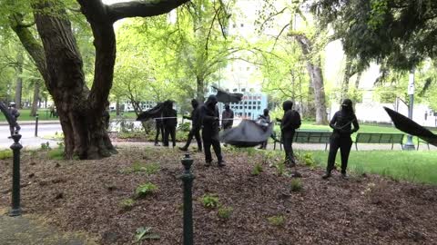 Portland Antifa attack GOP Campaign event and staff - 1