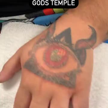 Singer Jimmy Levy Posted A Clip Of Him Getting ‘Satanic Tattoo’ Removed