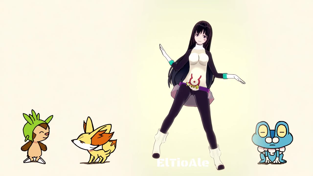 Shizue Tensura Pokémon dancing POKÉDANCE #mmd #Shizue #Tensura