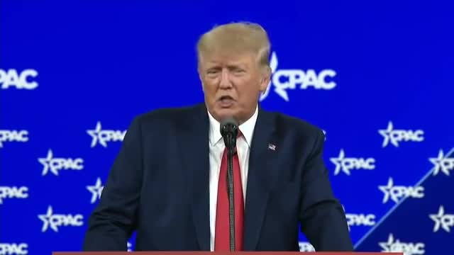 JUST IN_ Trump Delivers His CPAC Address, Slams McConnell, Biden, Woke Culture