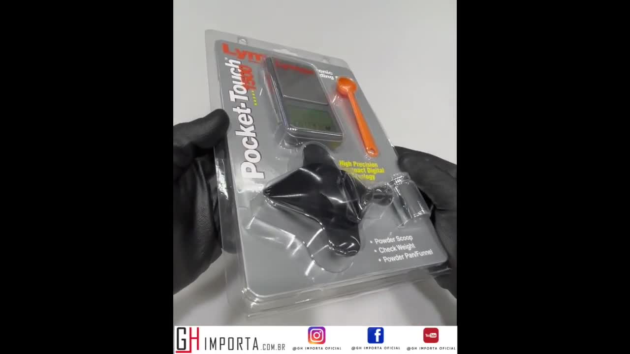 BALANÇA PARA RECARGA LYMAN.