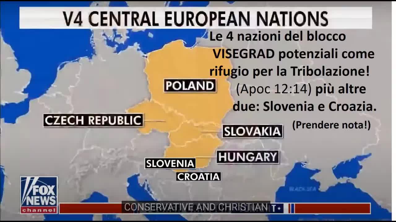 Urgente! Le nazioni rifugio fuori dall’influenza dell’Anticristo in Europa! Apoc 12:14