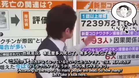 影片解釋為何打了7千萬新冠疫苗的日本只有一千例死亡案例