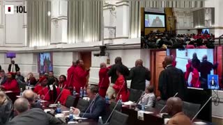 Disruptive EFF members removed from Parliament