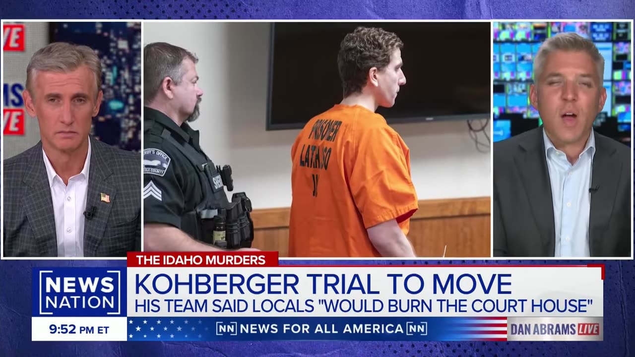 Bryan Kohberger case will be moved out of Moscow, Idaho | Dan Abrams Live