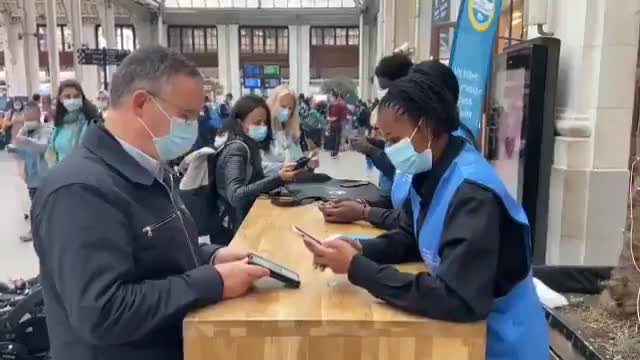 COVID-19 Can’t travel without your vax papers in France. Totally normal, nothing to see here.