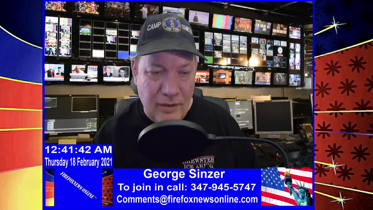 FIREFOXNEWS ONLINE™ Feb. 17Th, 2021 Broadcast