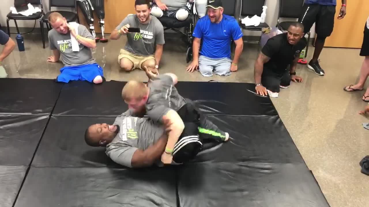 A Little Legless Wrestling