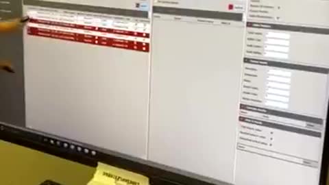 Blank Ballots being scanned by Dominion SW