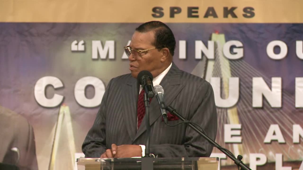 Minister Louis Farrakhan - Making Our Community A Safe and Decent Place To Live