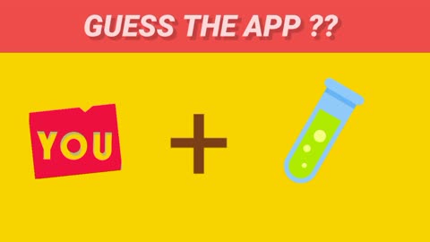 Guess the app by the Emoji game challenge