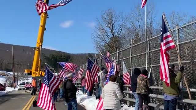 Holyoke, Massachusetts Welcomes the People's Convoy