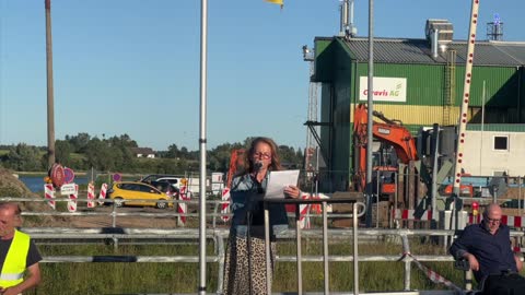 Wolgast: Redebeitrag von Lazarka 21-06-2022