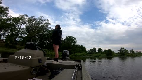 Toledo Bend fishing with Kaysey