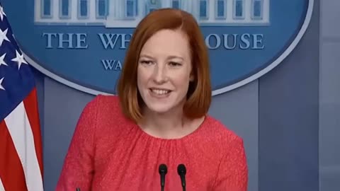 PSAKI didn't like this...