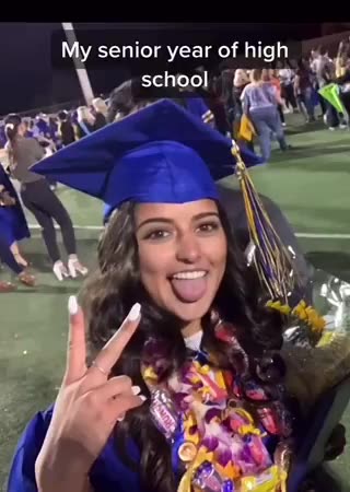 This is what 1 year of college did to her: Wait for it