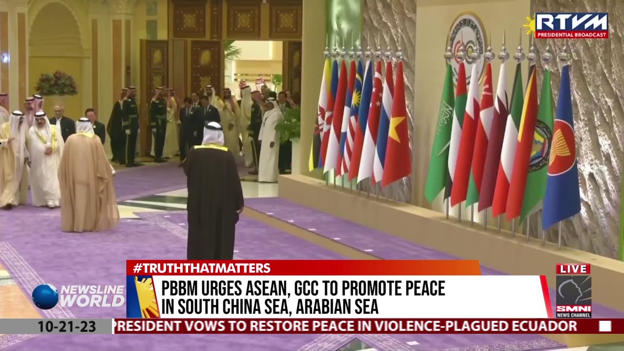 PBBM urges ASEAN, GCC to promote peace in South China Sea, Arabian Sea