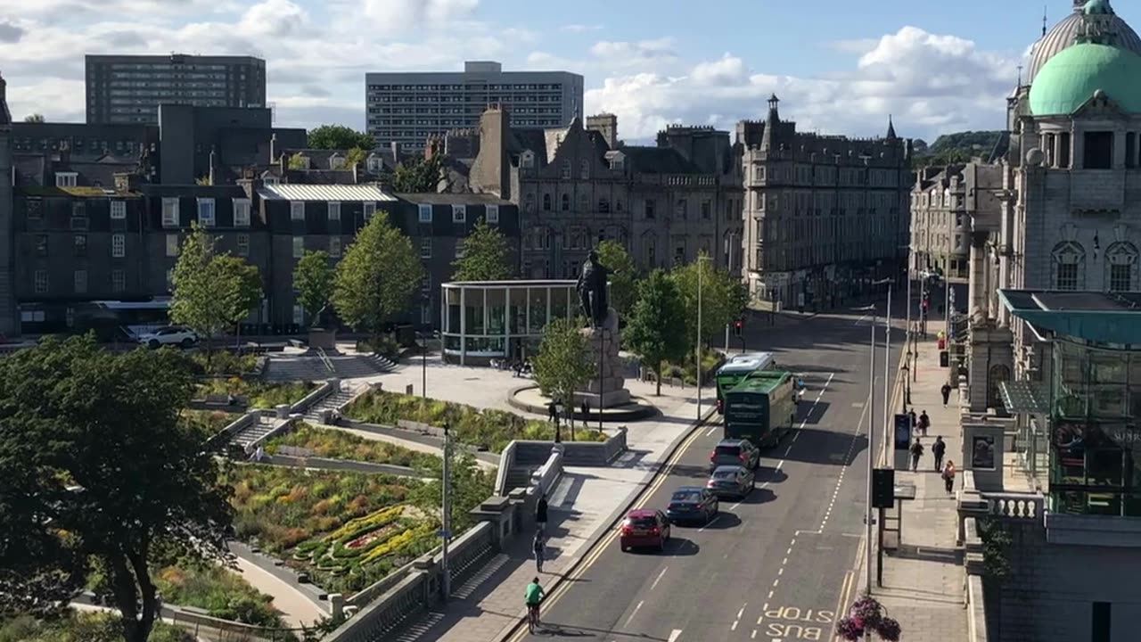 Aberdeen street view from the top!