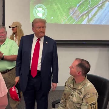 🙏🇺🇸 Trump Thanks Tireless Workers at Lowndes County Emergency Management Agency!