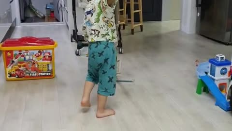 Cleaning child