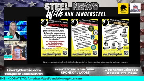 AV - 12-10-2024 STEEL NEWS TRUMP TO PARDON J6 POLITICAL HOSTAGES