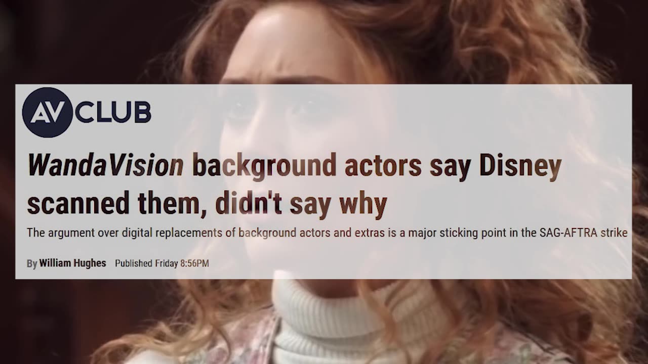Disney & Marvel Scanning Actors Without Consent.