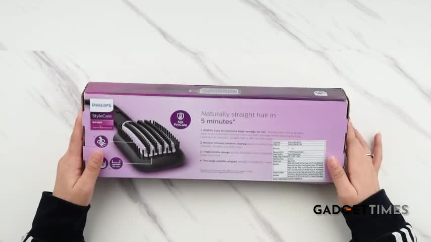 Philips Hair Straightener Brush (BHH880)