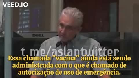 Dr. Kevin L. Stillwagon talks about the vaccine. --- O Dr. Kevin L. Stillwagon fala sobre a vacina.