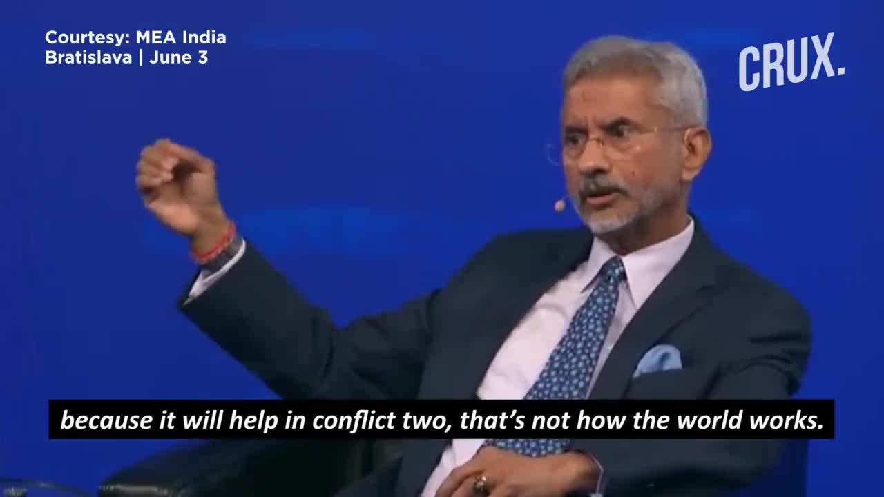 Russia-Ukraine War l Jaishankar Calls Out West Again, Questions 'Isn't Europe Funding The War?'