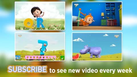 Funny Animals Dance Video for Children | kids rhymes | children rhymes