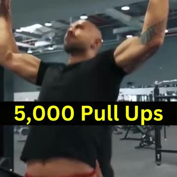 Andrew Tate 5,000 Pull Ups