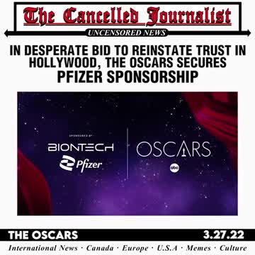 Schwabian apocalypse: Pfizer BioNTech sponsor the Oscars