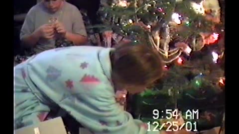 Christmas 2001 and 2002