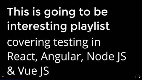 All About Testing in Javascript Full stack Application | JS testing vid 1