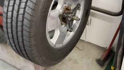 Balancing truck tires 5