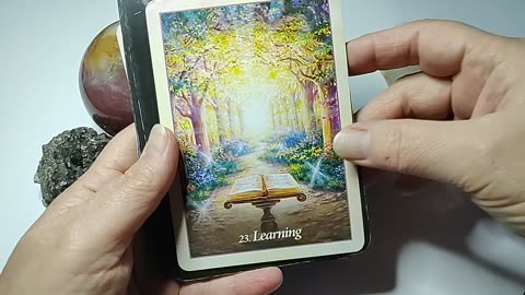 Pick a Card Pick a Crystal Message from the Universe for You ASMR