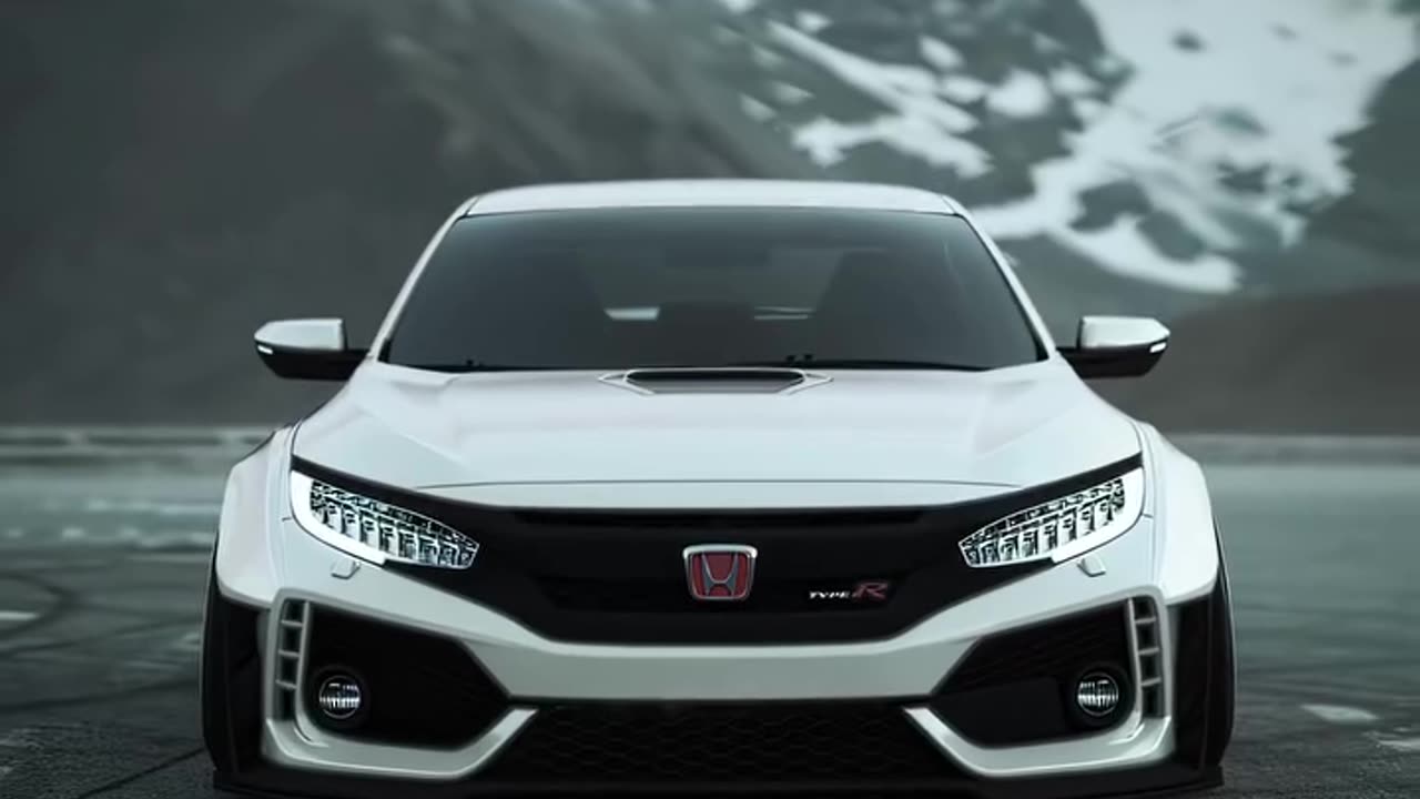 Civic type R -render is crazy