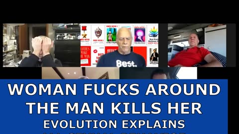 WOMAN FUCKS AROUND AND THE MAN KILLS HER--IT'S EVOLUTION