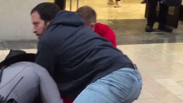 Crazy Arrest in the Willowbrook Mall