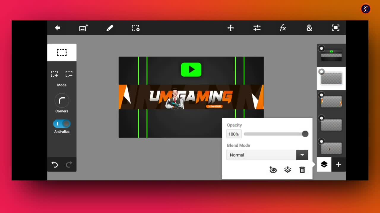 How to Make Gaming Banner on Android