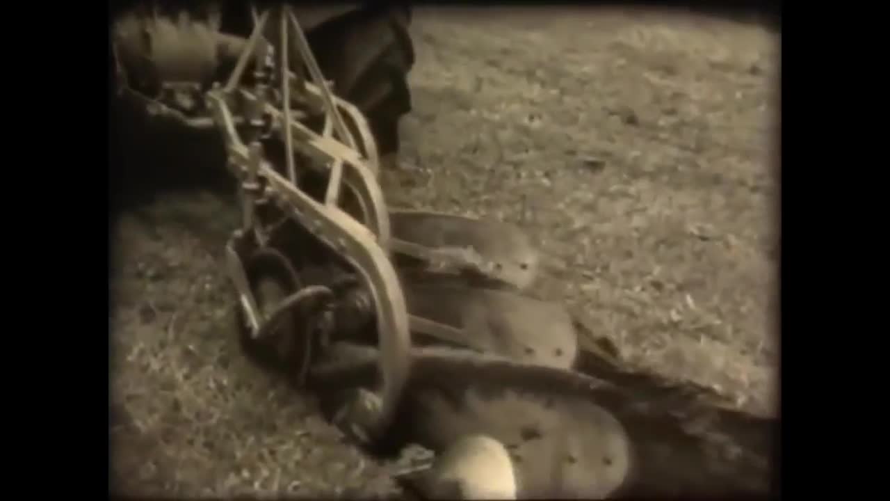 Old Ford Ferguson farm tractor commercial | fifties