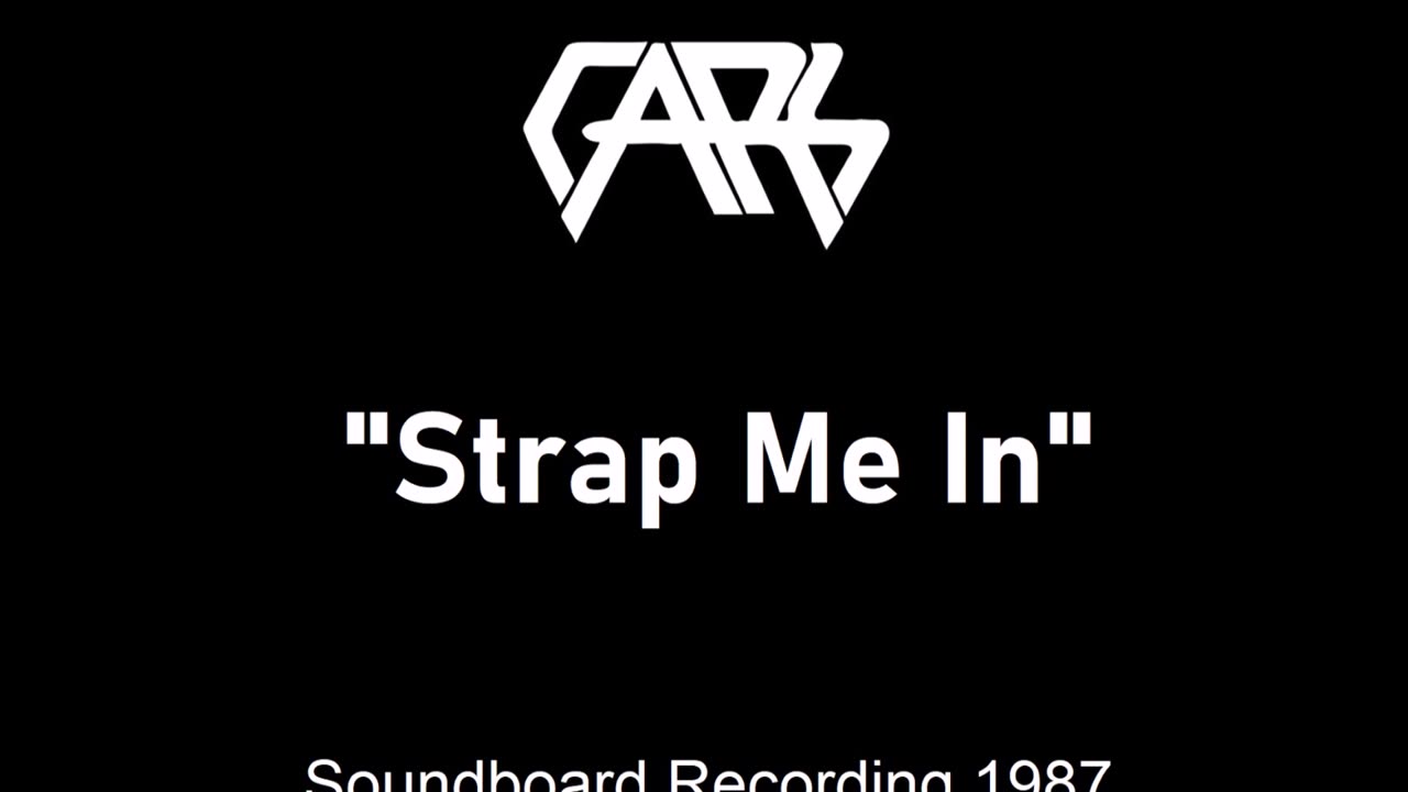 The Cars - Strap Me In (Live in Columbia, Missouri 1987) Soundboard