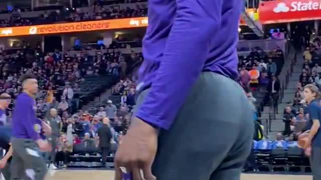 Lebron Howard Dance and Practice Football