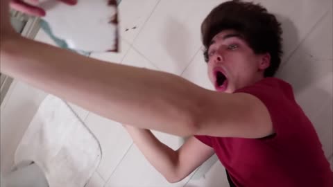 Crazy Funny Twins throwing Pranks
