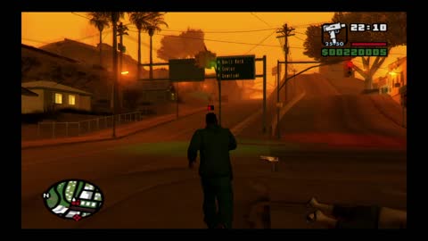 gta san andreas walkthrough 21, burning desire mission